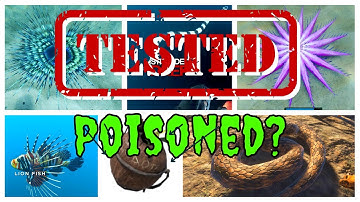 All Things Poison 1.0 TESTED AND CONFIRMED - Stranded Deep