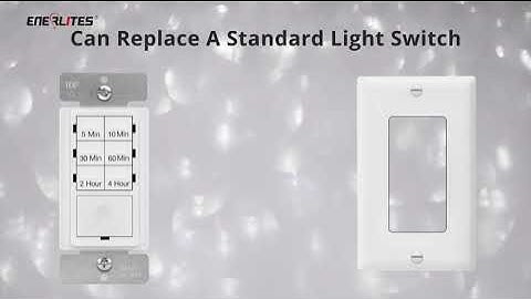 ENERLITES Countdown Timer Switch | HET06-J