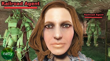 Fallout 4, but the Railroad are 1000% Stronger