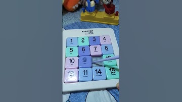4x4 sliding block puzzle #toys #wordpuzzlegame #satisfying
