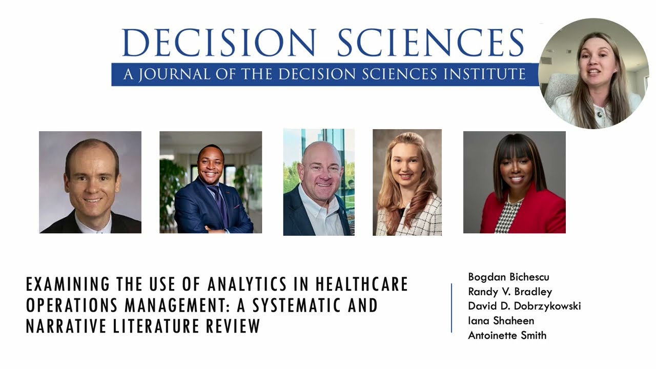 The use of analytics in healthcare ops management: A systematic and narrative literature review