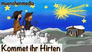 Miniatura de vídeo de "⭐️ Kommet ihr Hirten - Weihnachtslieder deutsch | Kinderlieder deutsch | Advent - muenchenmedia"