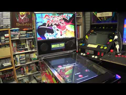The Arcade Project - Arcade1Up Attack From Mars Virtual Pinball - Unboxing, Assembly & Gameplay from electricadventures