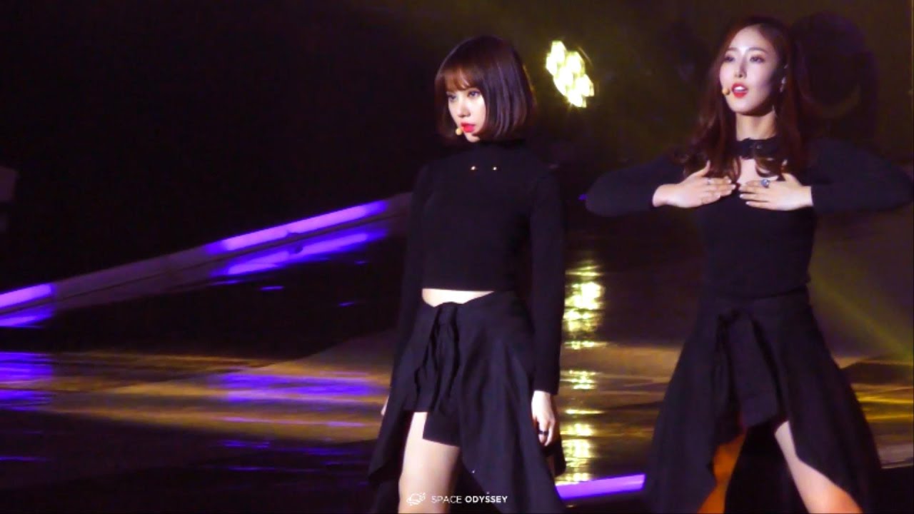 161226 여자친구 은하 Bad girl good girl @가요대전