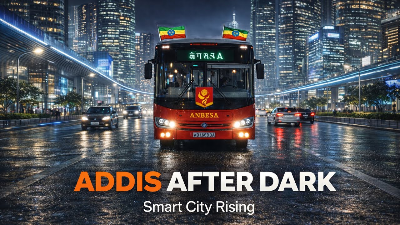 Addis After Dark 🌃 | Ethiopia’s Smart City Rising 
