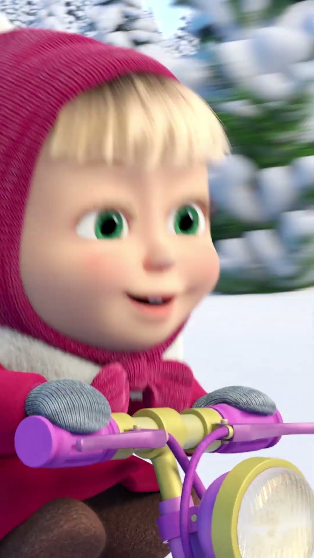 ندعو الجميع للمشاركة! ❄️ mashabeararabic #shorts #arabic #mashaandthebear# #ماشاوالدب #مضحك #كرتون