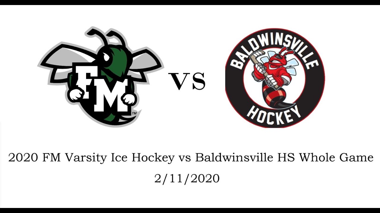 FayettevilleManlius Varsity Ice Hockey vs Baldwinsville HS Whole Game