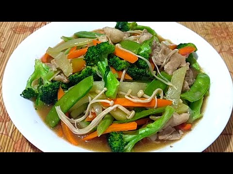 SUBUKAN NYO ANG GANITONG LUTO SA GULAY | GINISANG GULAY | VEGETABLE STIR FRY