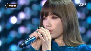 See you again－太妍TaeYeon (Girls Generation) ft.Wiz Khalifa (MAMA舞台剪輯完整版) FMV chords