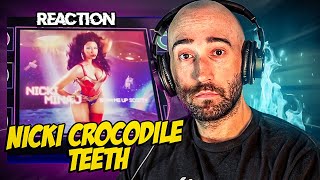 NICKI MINAJ, SKILLIBENG - CROCODILE TEETH [FIRST TIME REACTION]