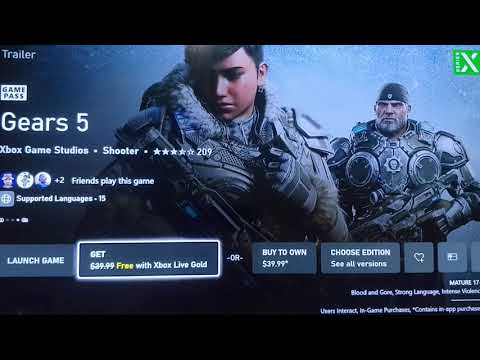 Video: Gears 5: S Multiplayer Tech-test är öppet För Alla Xbox Live Gold-abonnenter Från Imorgon