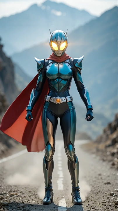 Female Version of Kamen Rider Nigo #cosplay #kamenrider  #shorts #kamenridernigo #showarider