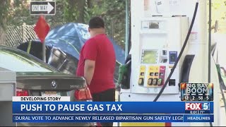 Push To Pause Gas Tax