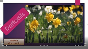 Daffodils by William WordsWorth | Matric Part 1 English Chapter 5