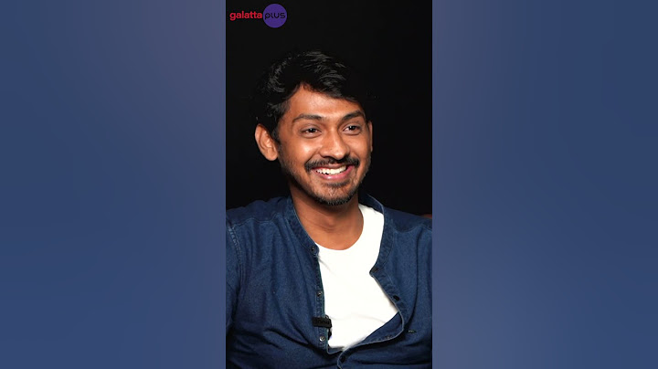 Do you think that you're a good director ? | Elan Interview With Baradwaj Rangan | Kavin | STAR