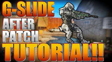 NEW G-SLIDE TUTORIAL AFTER PATCH !! + HANDCAM (HOW TO G-SLIDE AFTER PATCH) Call of Duty: Black Ops 3