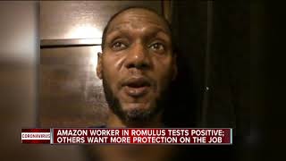 Amazon worker in Romulus tests positive for COVID-19; Other workers want more protection on the job