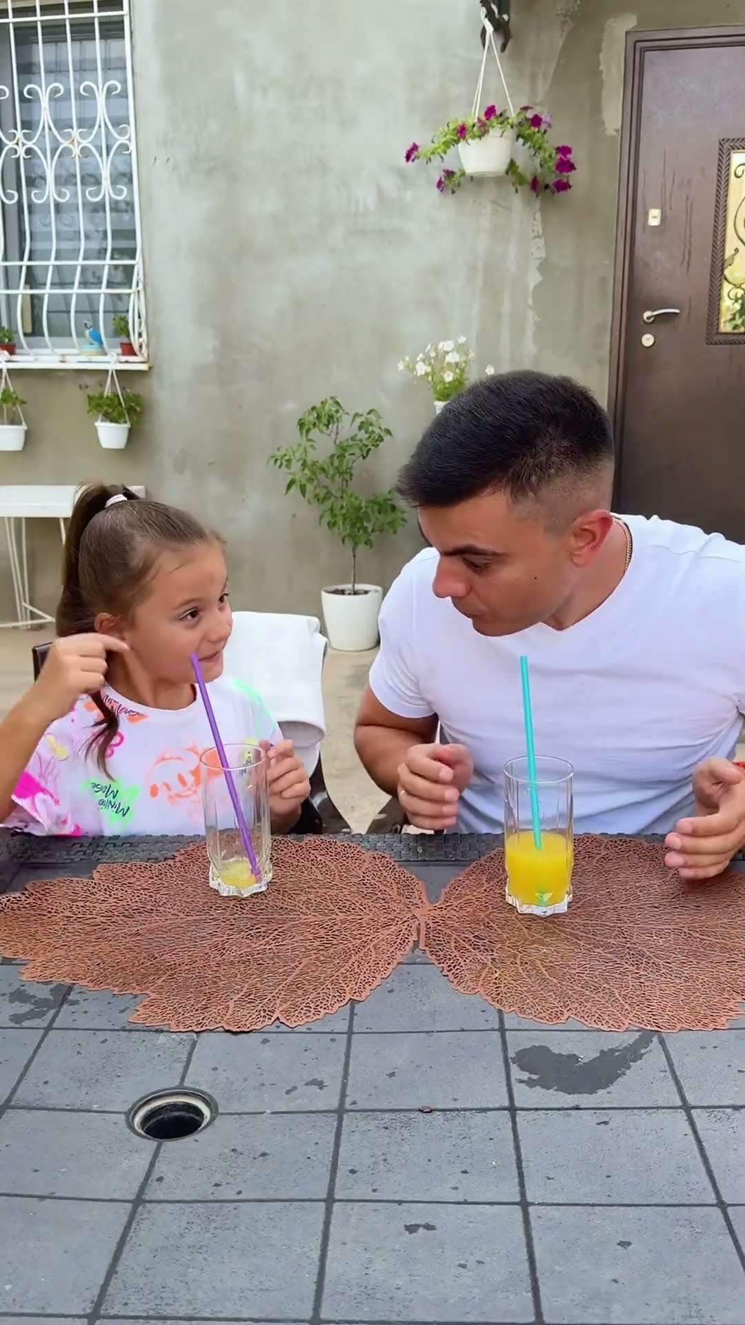 Father and daughter by Secret Vlog