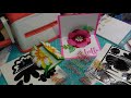 Diamond Press 3D Floral Gatefold Stamps & Dies Kit Review Tutorial! Make an Easy Pop Up Card!
