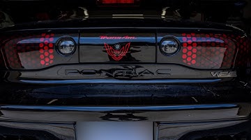 Replacing 4th Gen F-Body Trunk Struts and Taillights