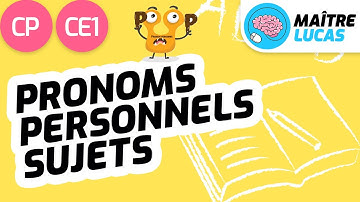 Les pronoms personnels sujets CP - CE1 - Cycle 2 - Français : étude de la langue - FLE