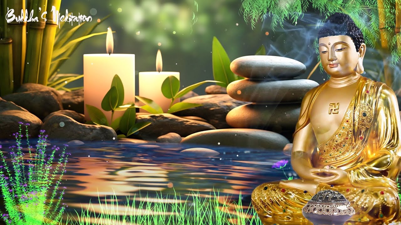 Zen in a Tranquil Forest - Buddha's Flute Music For Meditation, Healing ...