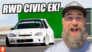 Was it WORTH making a HONDA CIVIC into a DRIFT CAR? (First time at the track)