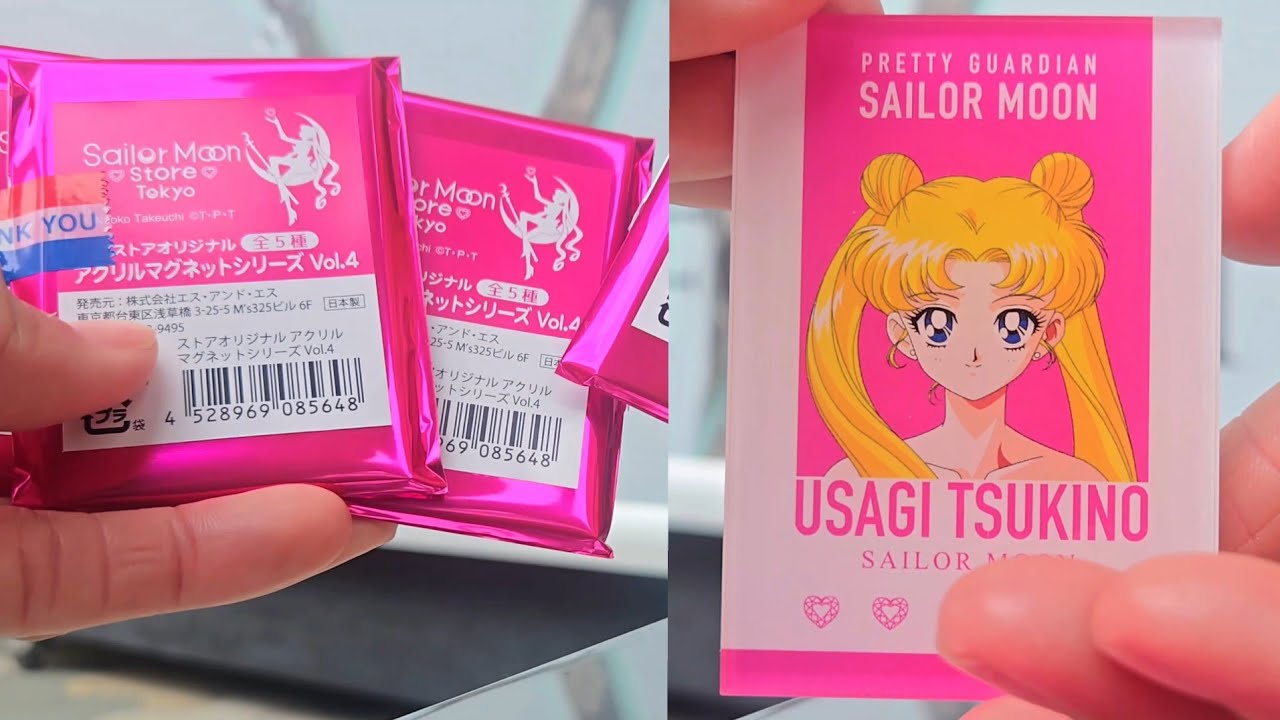 5抽！Sailor Moon Store 磁石🧲Vol.4｜美少女戦士セーラームーン