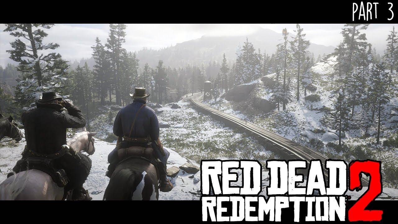 TRAIN ROBBERY l RED DEAD REDEMPTION 2 Walkthrough - Part 3 - YouTube