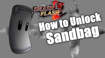 Super Smash Flash 2 Beta - How to Unlock Sandbag