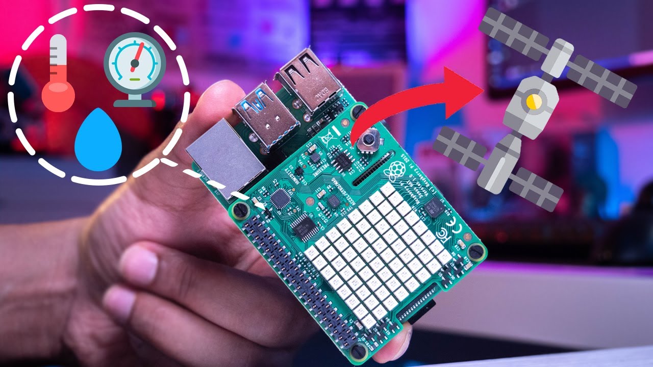 Créer une station météo 🌡️ pour l'ISS avec Raspberry Pi & Sense Hat ?! -  YouTube