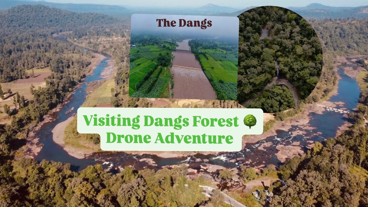 Visiting Dangs Beautiful Forest || 4K 60fps The Dangs Drone Adventure # ...
