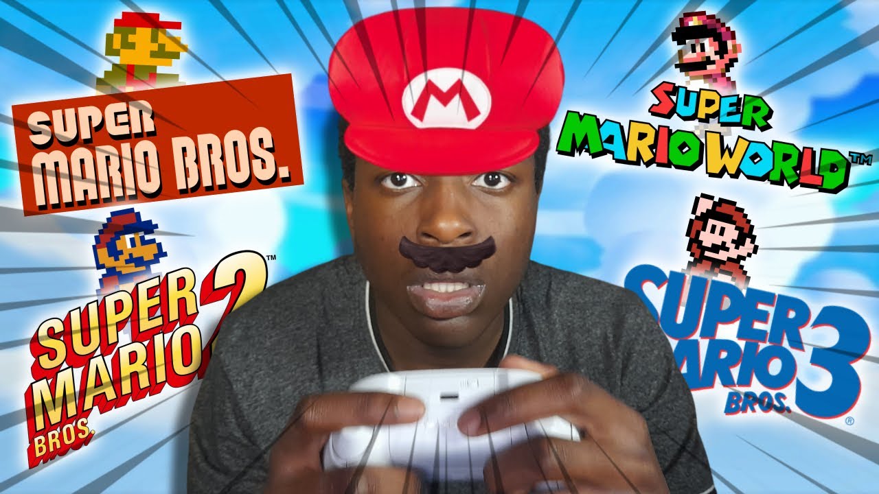 I 100% Every 2D Classic Mario Game