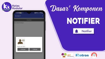 Notifier - kodular | (MIT App Inventor,Appybuilder,Thunkable)
