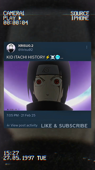 Itachi 🤫...