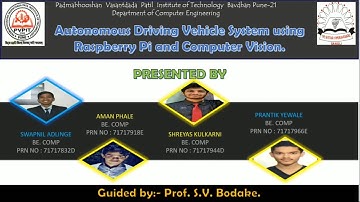 AUTONOMOUS DRIVING VEHICLE SYSTEM USING RASPBERRY PI AND COMPUTER VISION | FINAL YEAR PROJECT