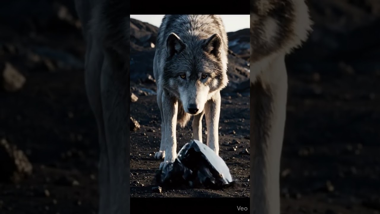 Wolf + Obsidian | Dark Stone Transformation 🐺🖤