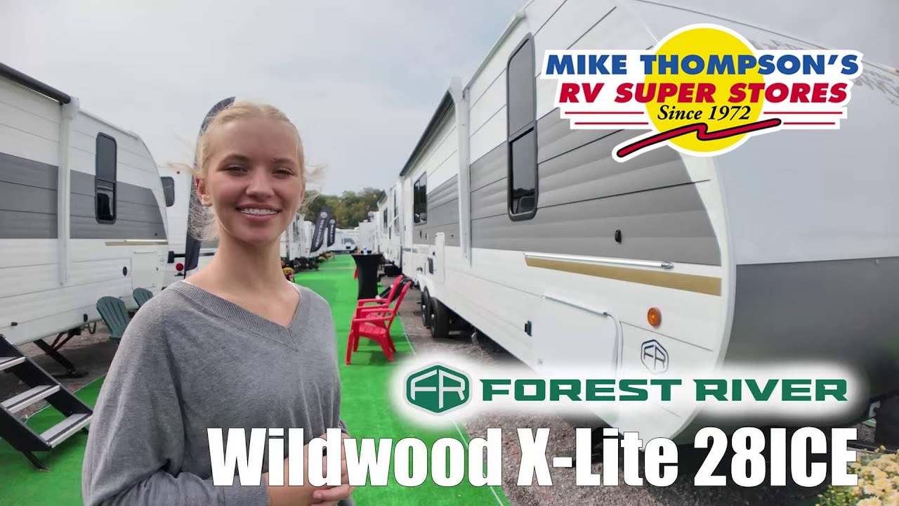 New 2026 Forest River RV Wildwood X-Lite 28ICE Travel Trailer at