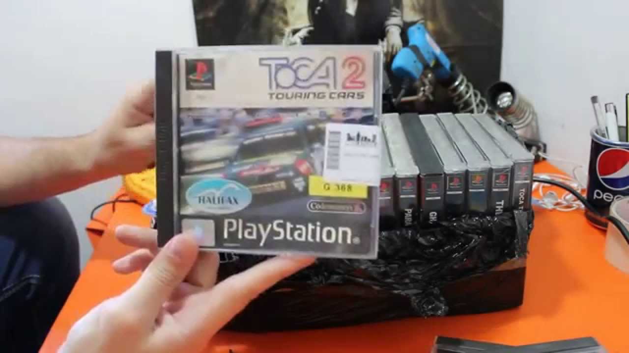 UNBOXING VIDEOGIOCHI PER PLAYSTATION 1 PS1 PSX