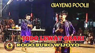 GAYENG POOL❗️JODO LEWAT ORARI VERSI JARANAN ROGO SURO WIJOYO