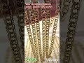 Chino links chain real gold by Sam Jewelers store 10 karat, 14 karat