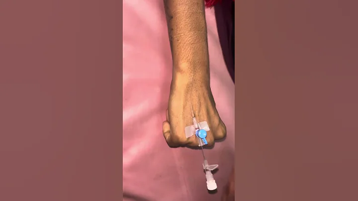 I V Cannula insertion | Intravenous cannulation method #short #training #shorts #views #health