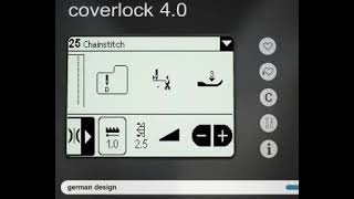 Pfaff Coverlock 4 0 - Ketjutikki