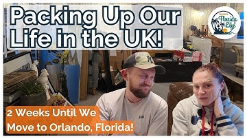 Packing for Moving to Florida | Shipping Our UK Home to the USA | 2 Weeks Until We Fly | Weekly Vlog