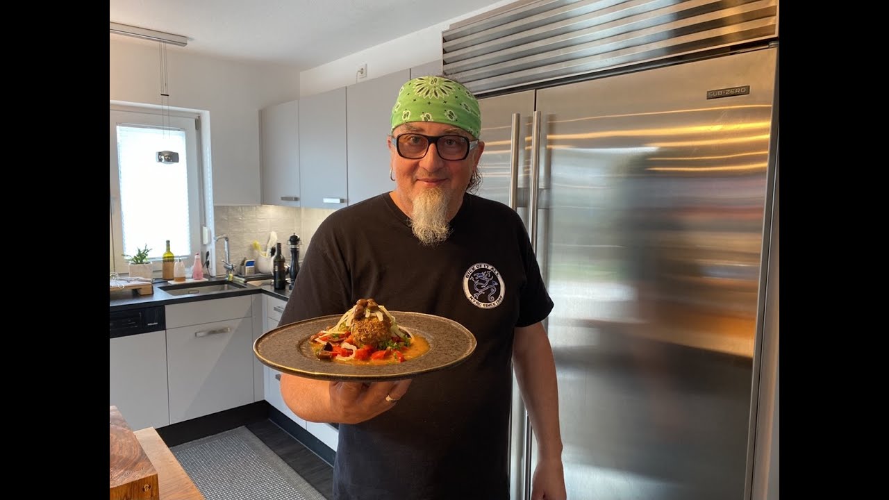 Bifteki - gefüllte Hackbällchen  -  Stefan Marquard @ Home "ungeschminkt &  ungeschnitten