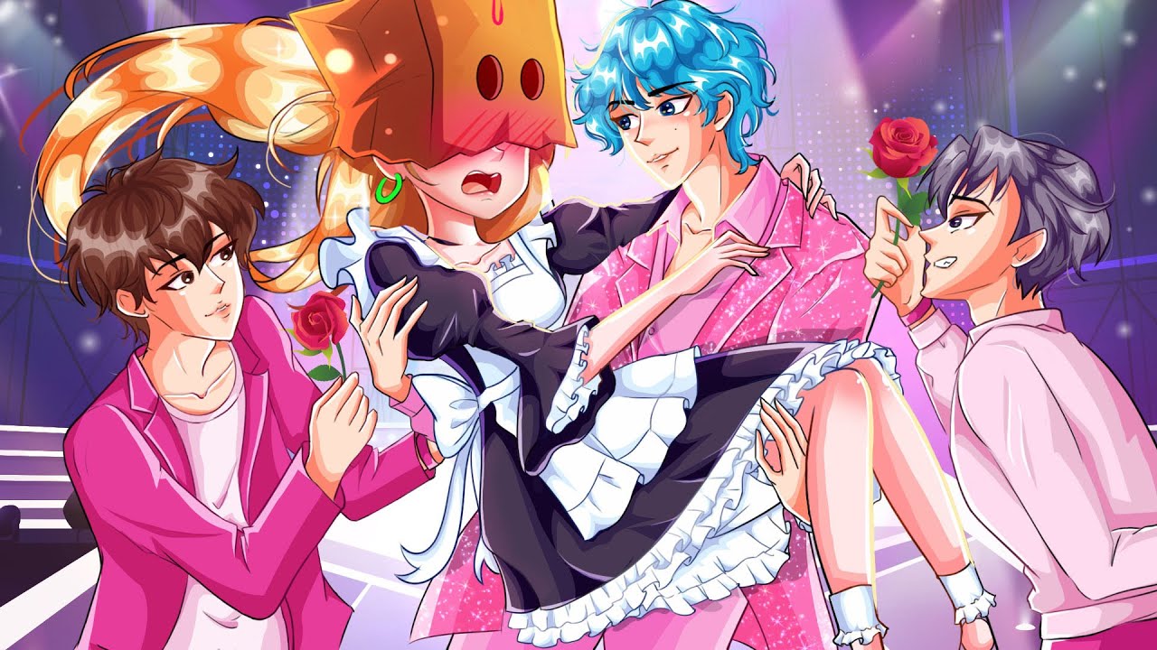 Мне пришлось стать горничной у красавчиков-айдолов!?