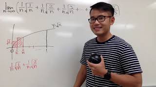 Limit as an integral (Riemann Sum)