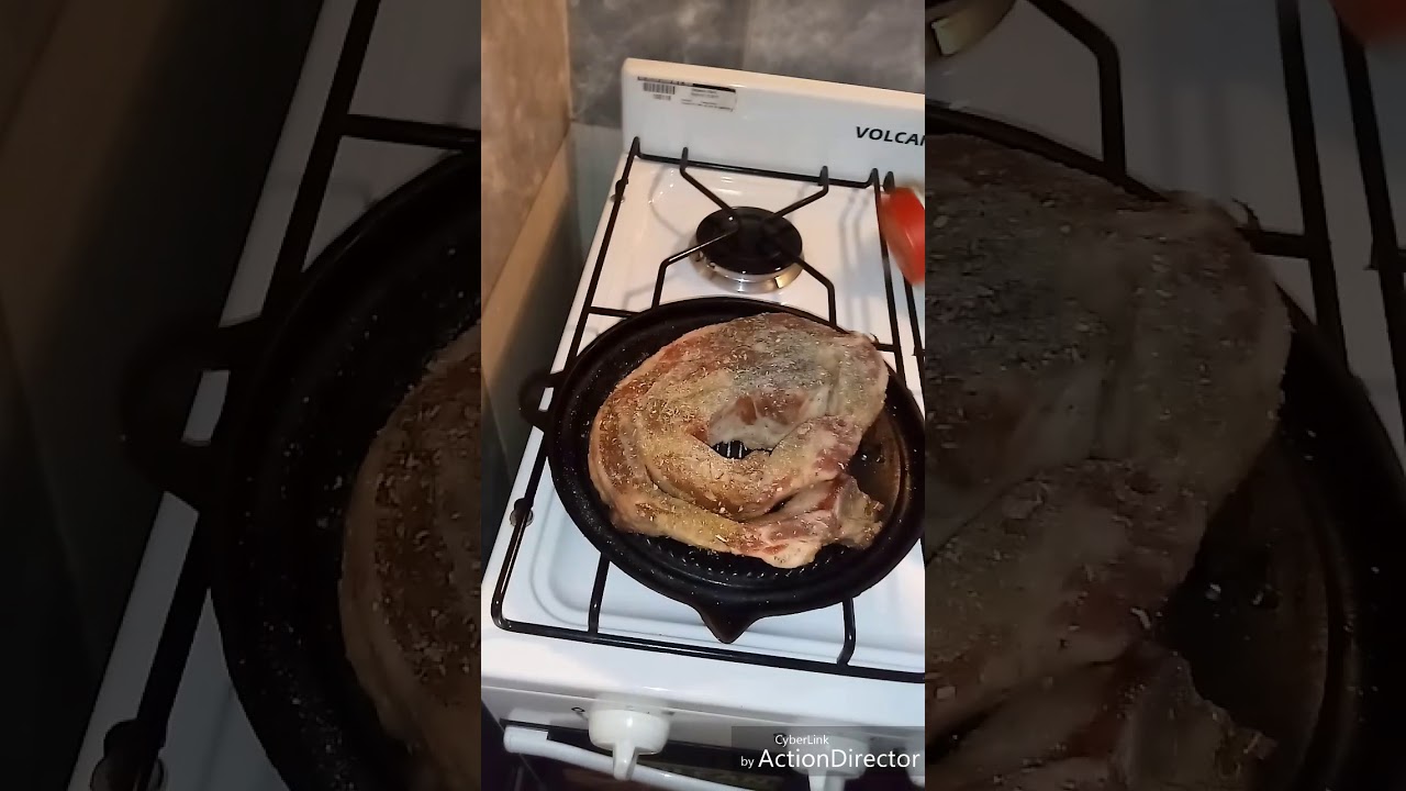 Improvisando en la cocina. Hoy tira de asado a la plancha.