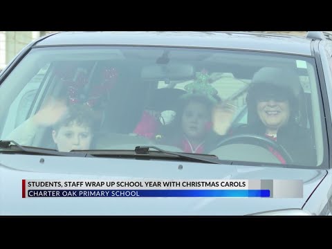 Charter Oak Primary School carries on its Christmas singalong tradition, bringing joy to students an