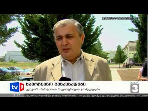 ახალი 3 | საარჩევნო განაცხადები | 03.08.12